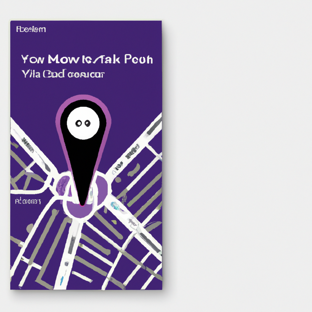 Map mockup with a pin near Market Street, San Francisco