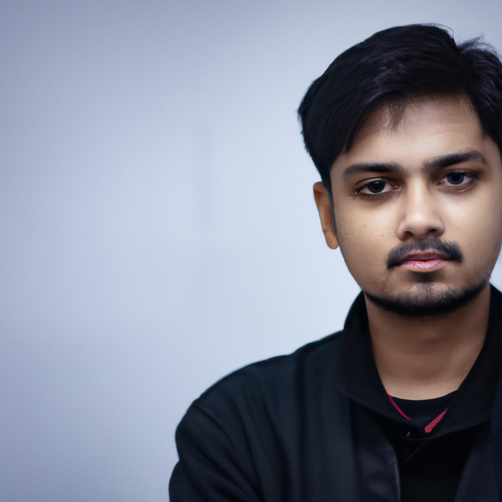 Head of Learning Science portrait, neutral backdrop, cinematic color grade, smiling